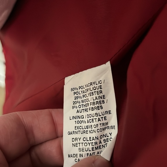 Baia Notch Lapel Black White Houndstooth Fully Lined Three Button Blazer - Picture 15 of 15